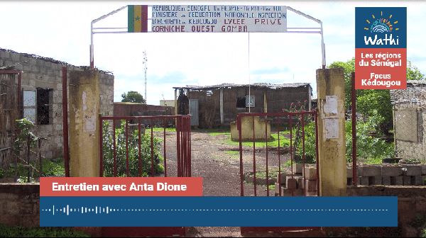 Anta Dione, Professeur: “Les garçons abandonnent l’école pour aller vers les sites d’orpaillage”