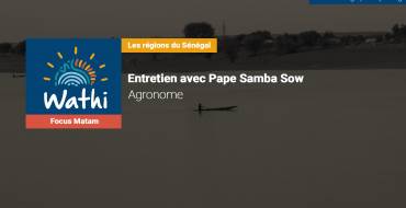 Pape Samba Sow, Agronome: « Avec l’avancée du désert, si rien n’est fait d’ici 30 ans, la région de Matam sera invivable »